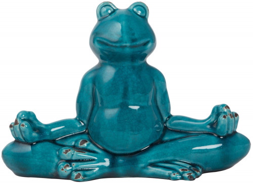 декор frog blue meditation в Пскове