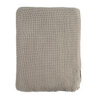 плед жемчужной вязки серого цвета в Пскове