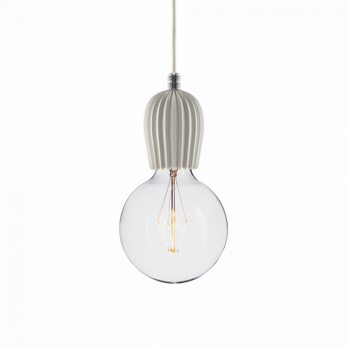подвесной светильник beton rib white aluminum в Пскове