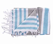 полотенце-плед синего цвета в Пскове