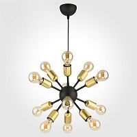 подвесная люстра tk lighting 1469 estrella black в Пскове