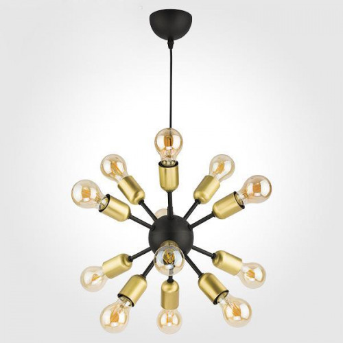 подвесная люстра tk lighting 1469 estrella black в Пскове