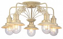 потолочная люстра arte lamp sailor a4524pl-5wg в Пскове