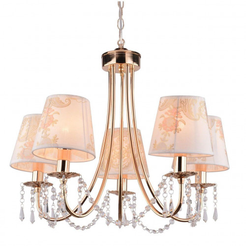 подвесная люстра arte lamp armonico a5008lm-5go в Пскове