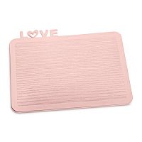 разделочная доска happy board love, розовая в Пскове