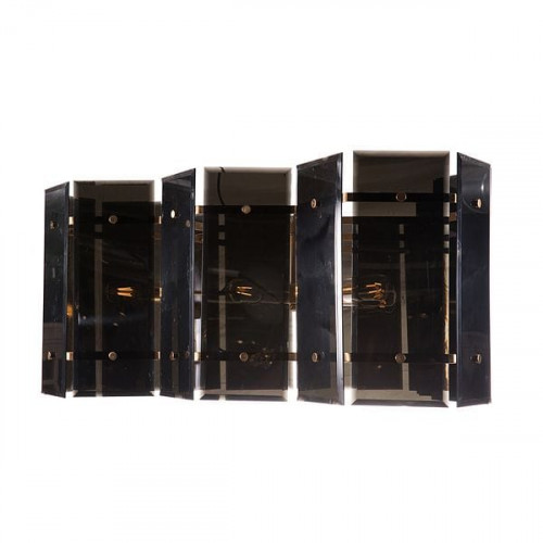 люстра colorgloss чёрная, золото в Пскове