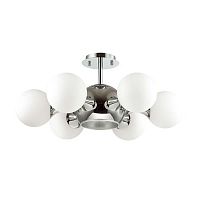 потолочная люстра odeon light miolla 3972/7c белая в Пскове