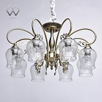 потолочная люстра mw-light моника 372011808 бронза в Пскове