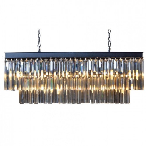 люстра odeon l80 black&glass черная, прозрачное в Пскове