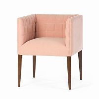 кресло penelope dining chair розовое в Пскове