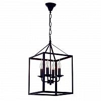 дизайнерская подвесная люстра spot light cage 9810404 черная в Пскове