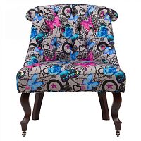 кресло мягкое amelie french country chair бабочки в Пскове