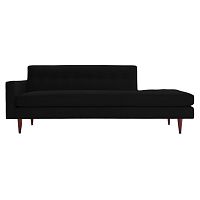 диван bantam studio sofa прямой черный в Пскове