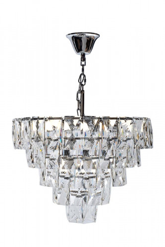 люстра серебро crystal d60x28 см в Пскове