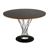 стол isamu noguchi style cyclone table черный в Пскове