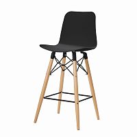 полубарный стул eiffel (eames style) черный в Пскове