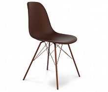 стул dsr коричневый s37 (eames style) в Пскове