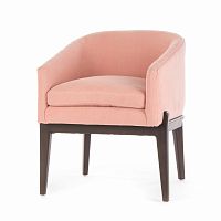 кресло copeland dining chair розовое в Пскове