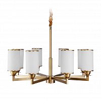 люстра brch9040-8 от delight collection белая/золото в Пскове