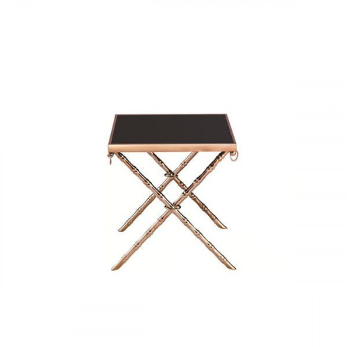 стол кофейный bamboo b серый, серебро, чёрный в Пскове