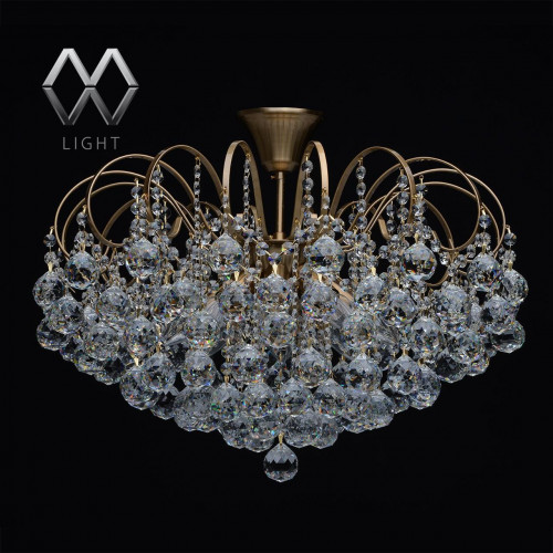 потолочная люстра mw-light жемчуг 10 232016808 в Пскове