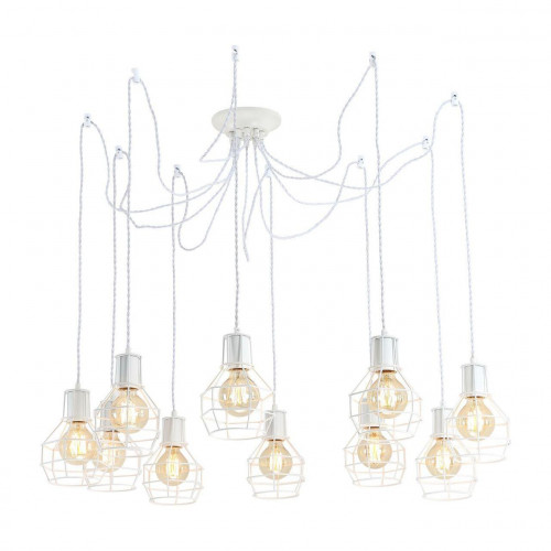 подвесная люстра arte lamp a9182sp-10wh в Пскове