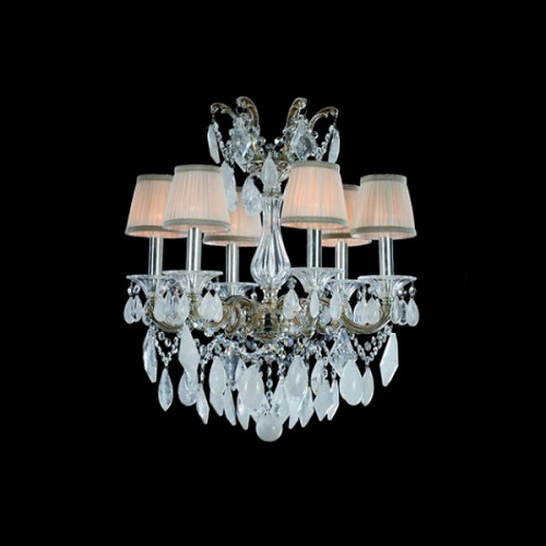 люстра md1102748-6b chrome от illuminati бежевая, хром в Пскове