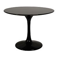 стол журнальный eero saarinen style tulip table черный в Пскове