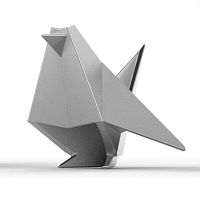 держатель для колец origami птица хром в Пскове