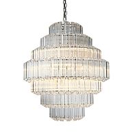 люстра vittoria 12 gold от delight collection прозрачная/золото в Пскове