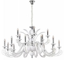 подвесная люстра crystal lux letisia sp12+6 white белая в Пскове