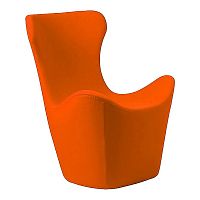 кресло papilio lounge chair оранжевое в Пскове