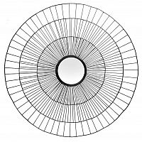 зеркало-солнце черное диаметр 102 см в Пскове