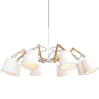 подвесная люстра arte lamp pinoccio a5700lm-8wh в Пскове