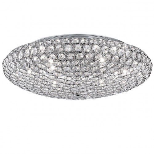 потолочный светильник ideal lux king pl9 cromo в Пскове