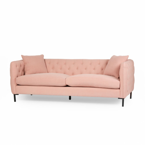 диван masen sofa прямой розовый в Пскове