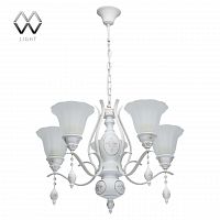 подвесная люстра mw-light версаче 639011505 белая в Пскове