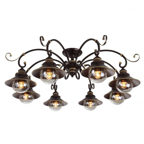 потолочная люстра arte lamp 7 a4577pl-8ck в Пскове