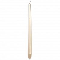 свеча тонкая белый перламутр, 29 см в Пскове