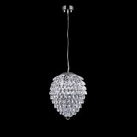 подвесной светильник crystal lux charme sp2+2 led chrome/transparent в Пскове