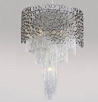 подвесной светильник crystal lux hauberk sp-pl8 d60 матовый никель в Пскове