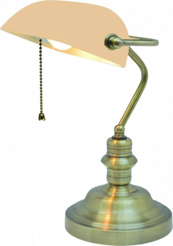 настольная лампа arte lamp banker a2493lt-1ab в Пскове