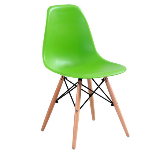 стул деревянный eames pc-015 green в Пскове