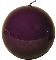 свеча-шар фиолетовая, 8 см в Пскове