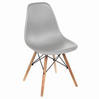 стул деревянный eames pc-015 grey в Пскове