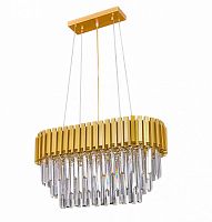 люстра emerald l66 латунь, прозрачное стекло в Пскове