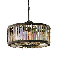 люстра welles round d50 черная, прозрачное стеко в Пскове