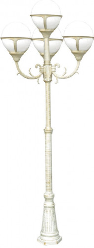 садово-парковый светильник arte lamp monaco a1497pa-4wg в Пскове