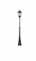 садово-парковый светильник arte lamp genova a1207pa-1bn в Пскове