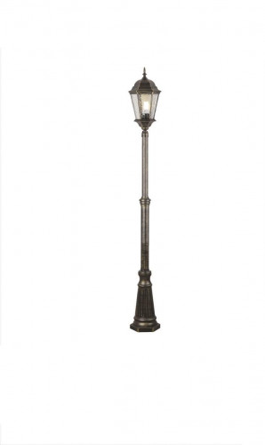 садово-парковый светильник arte lamp genova a1207pa-1bn в Пскове